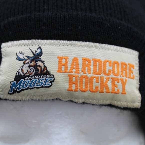 Manitoba Moose Toque / Beanie - Hardcore Hockey - Adult Stretch Fit - Picture 2 of 8